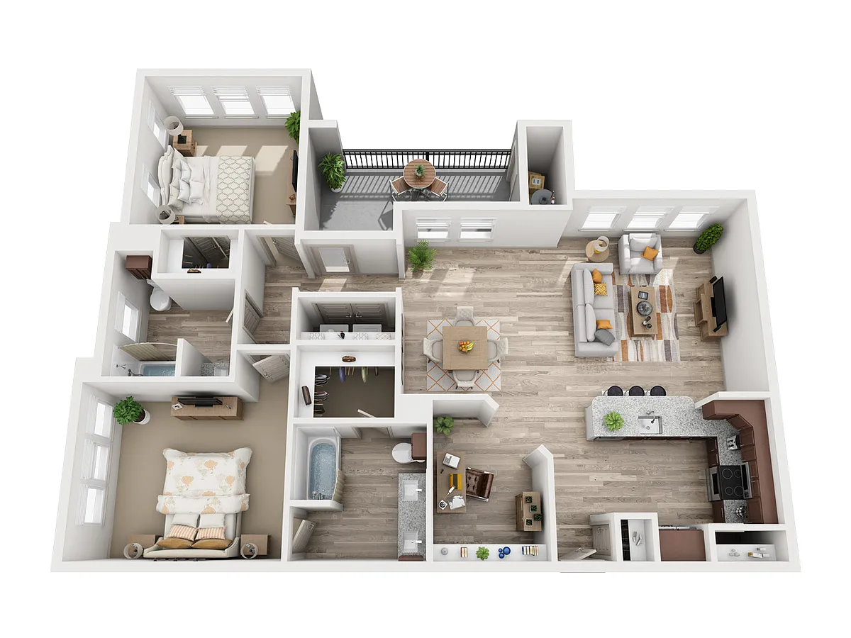 Floor plan B4