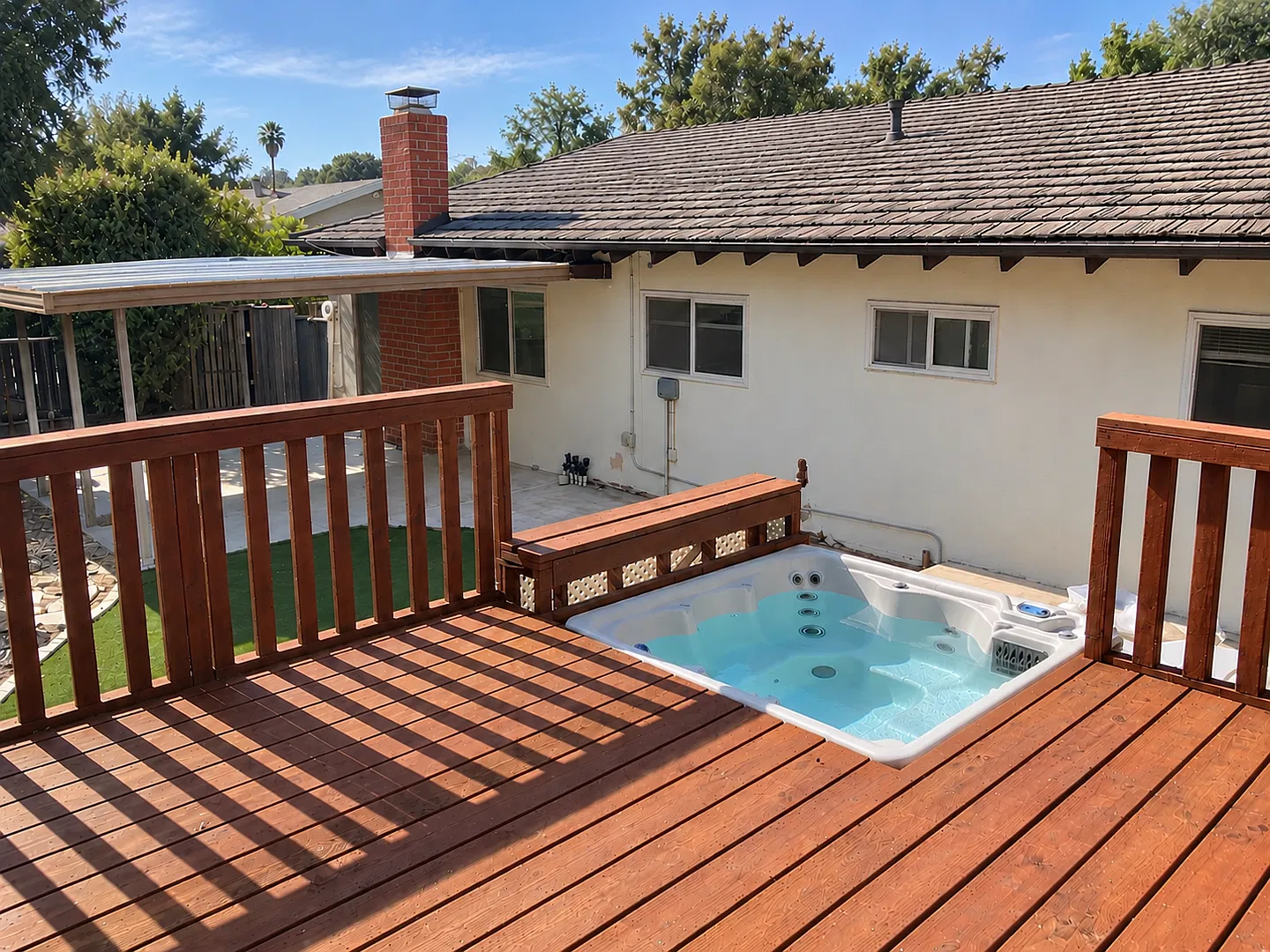 Private hot tub deck with canyon views! — Photo 1