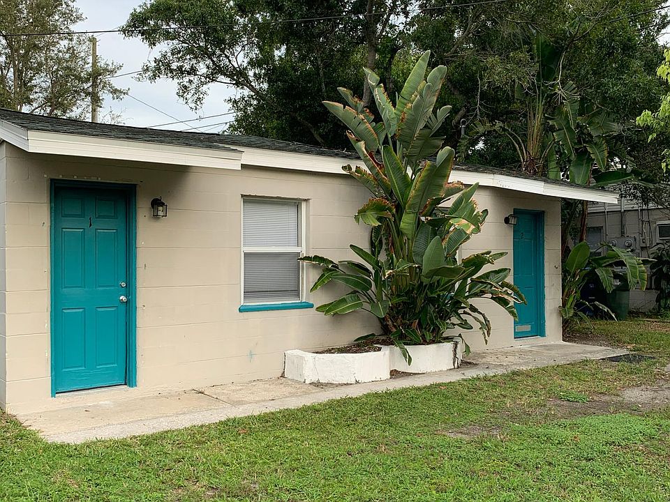 Front of building. #1 on left, #2 on right