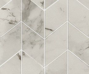 Kitchen Backsplash Famed Diamond Polished Chevron