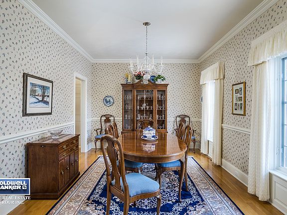 Spacious formal dining room