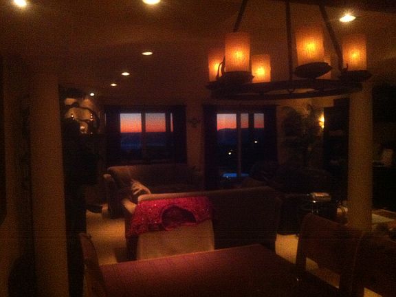 Sit down dinner ocean view 