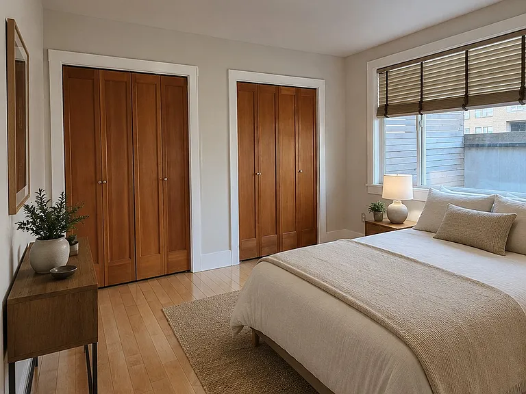 Bedroom with furnished idea