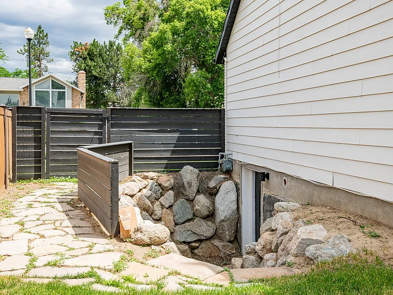 Separate entrance