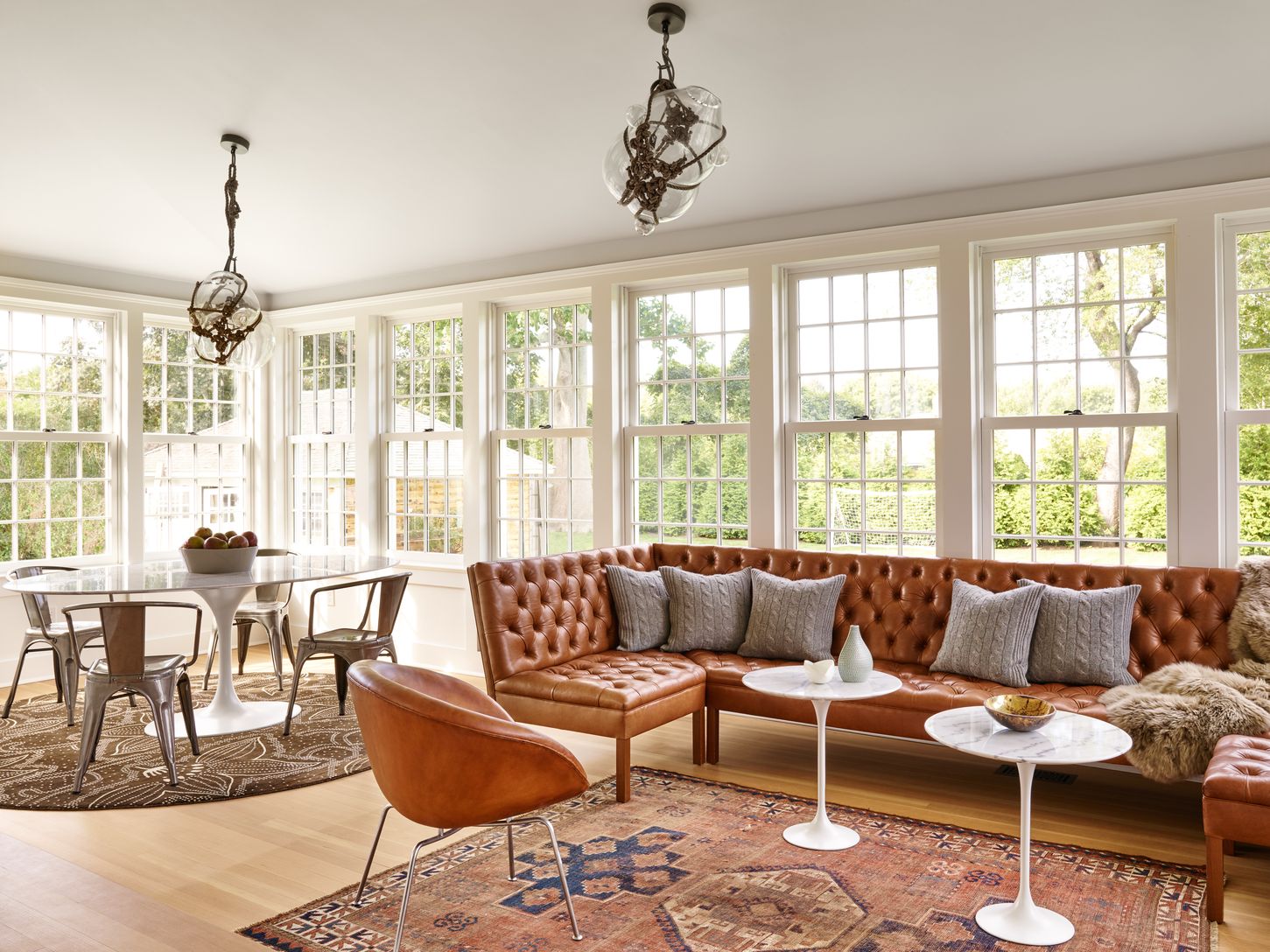 Breakfast room off kitchen