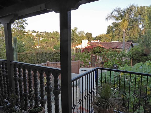 view from front porch