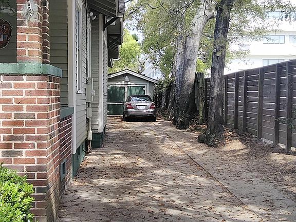 Side drive and Entrance