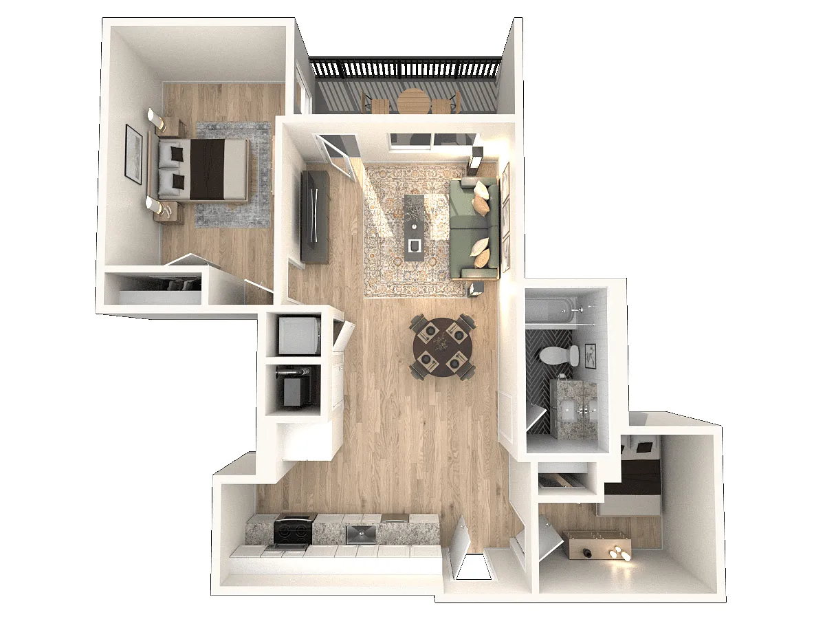 Floor plan B2