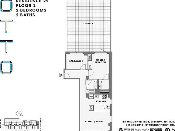 2nd image of 211 McGuinness Blvd APT 229