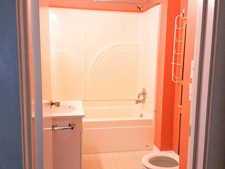 Bathroom - now painted white