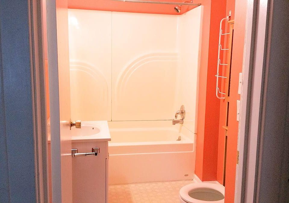 Bathroom - now painted white