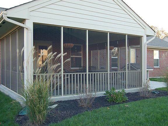Lovely screened porch