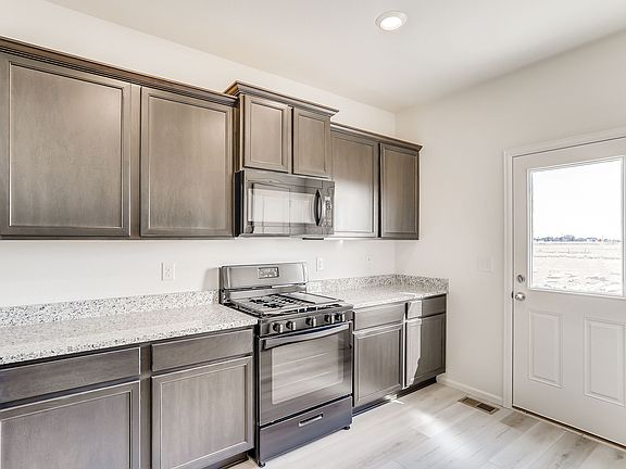Tall cabinetry with lots of storage