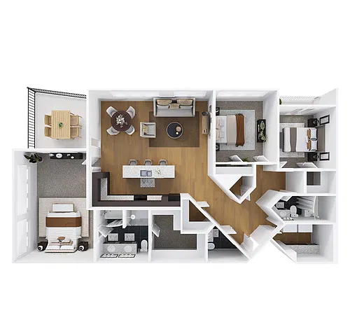Floor plan C01CC