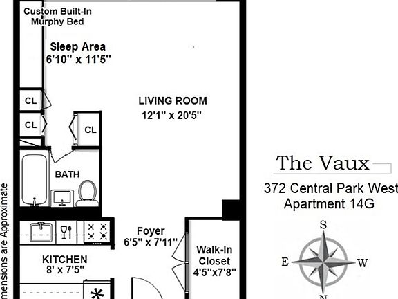 2nd image of 372 Central Park W APT 14G