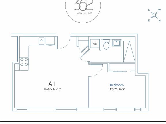 2nd image of 364 Lincoln Pl APT A6