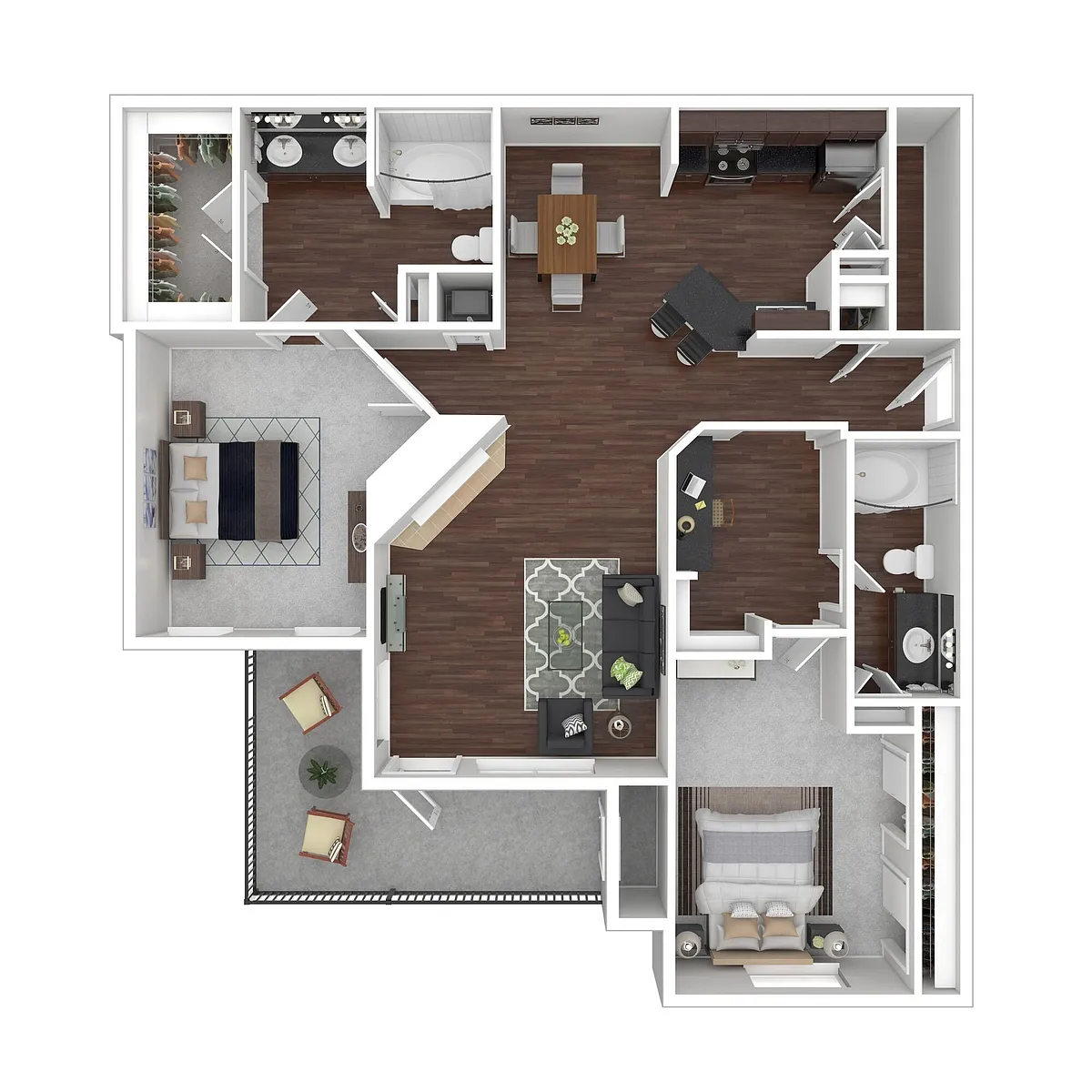 Floor plan B2