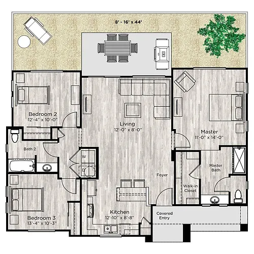 Floor plan The Haven