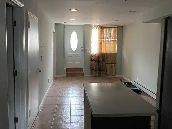 Living room and kitchen