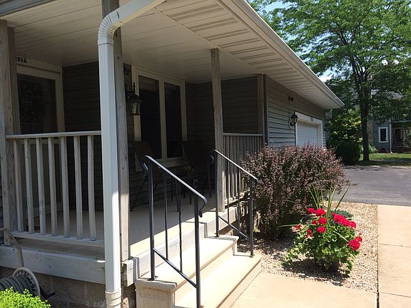 Front entrance with porch