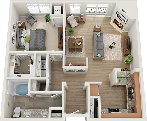 Floor plan Aldridge