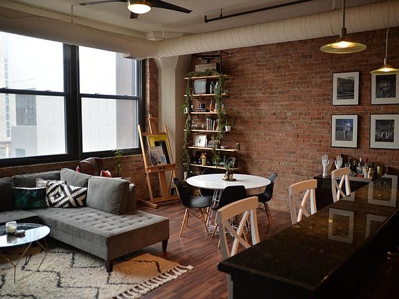 Beautiful exposed brick wall