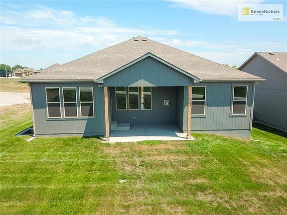 The covered patio will be a perfect spot to enjoy a cup of coffee in the morning, or a spot to visit with friends and family.