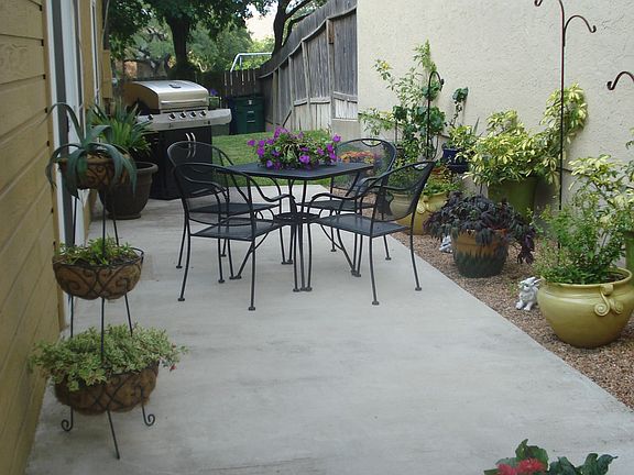 Back patio