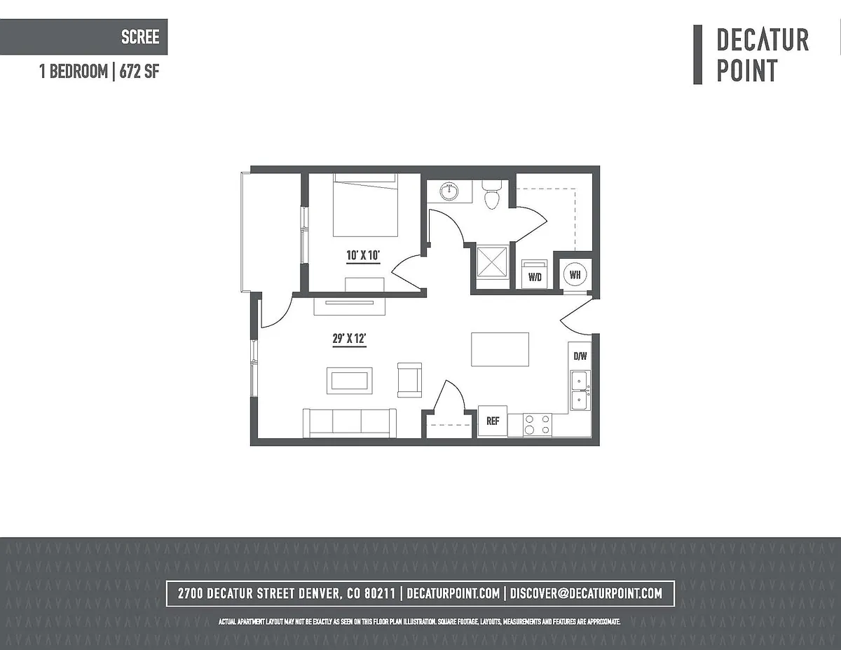Floor plan Scree