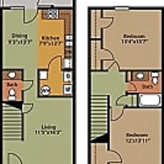 Floor plan Chesterville Gardens