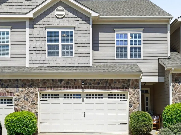Front of townhouse