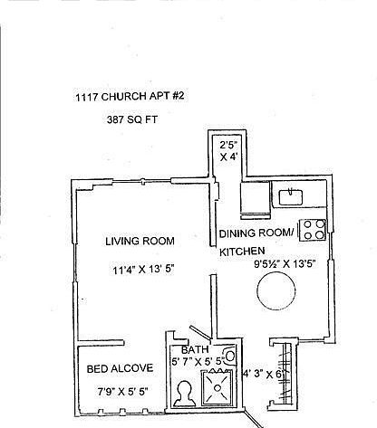 1117 Church Apt 2