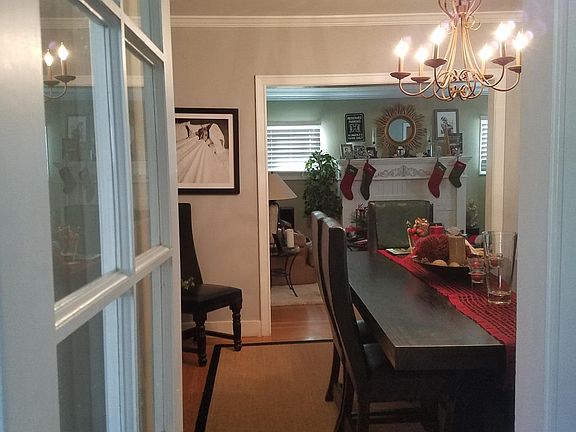 Paned door leading to Formal Dining Room