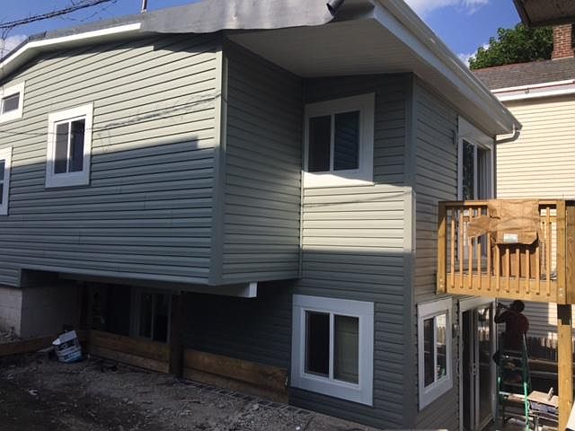 side of the house