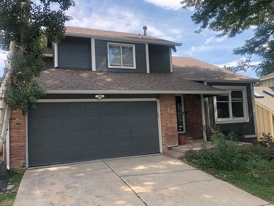 Front of home, freshly painted.