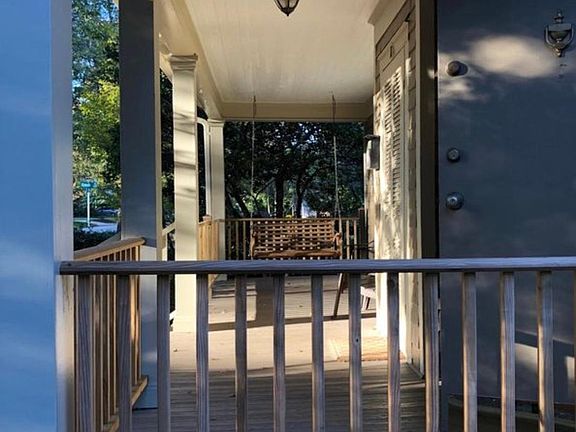 Front Porch with railings