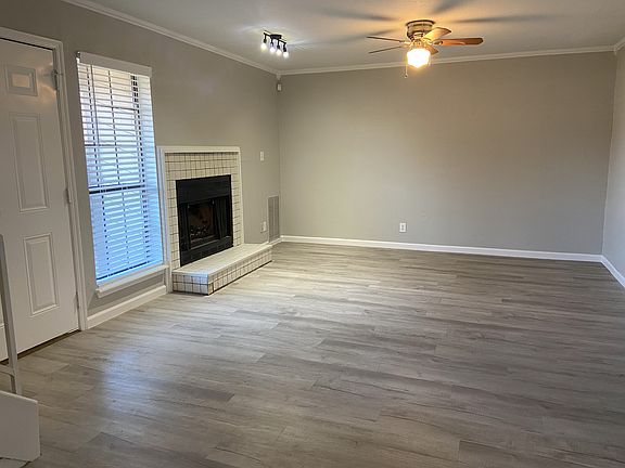 Living room area - fireplace