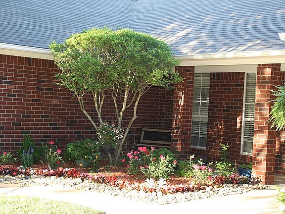 Front flowerbed