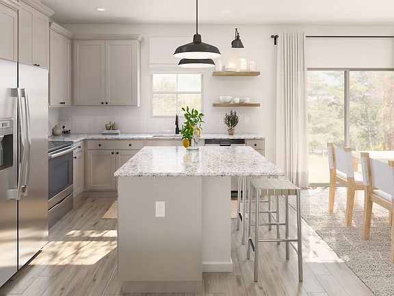 Convenient island for entertaining