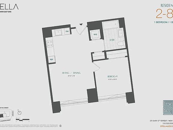 2nd image of 251 E 2nd St #3C