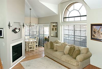 Living Room and Fireplace