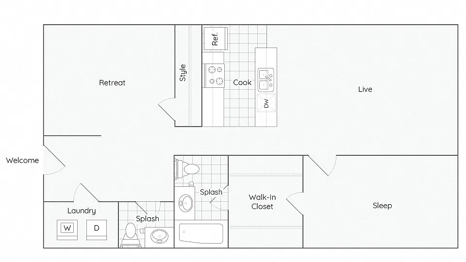 Floor plan Aspen Hill