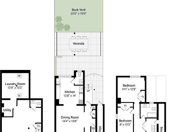 2nd image of 191 Ainslie St Floor 1