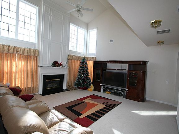 Two story great room