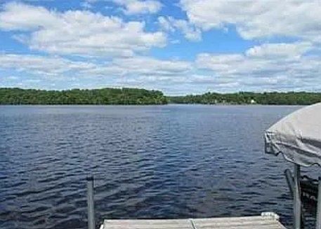 View from the docks 30 feet behind your walkout basement