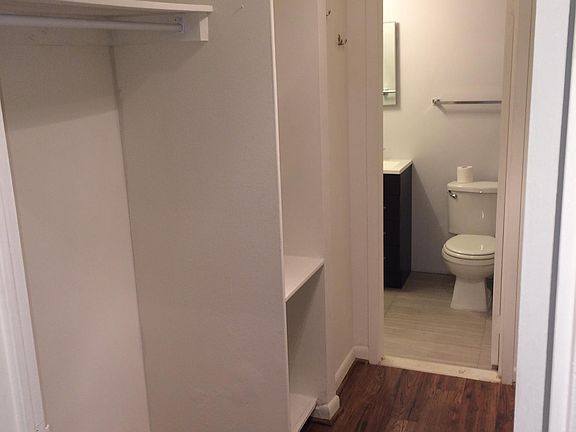 Large walk-in closet (tons of storage)