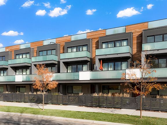 Modern exterior of the community.