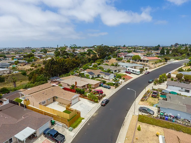 Wide street with amazing parking with all electric lines underneath