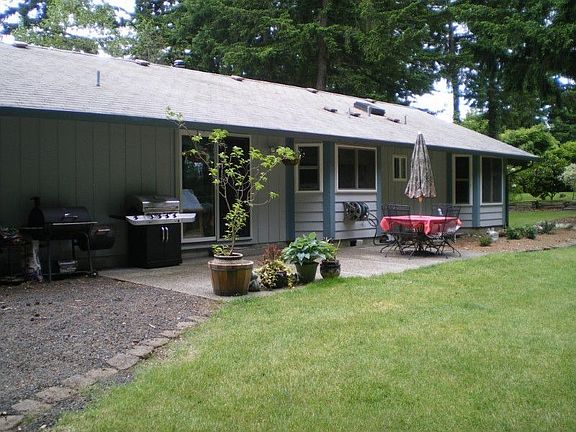 Back of Home, patio/entertaining area.
