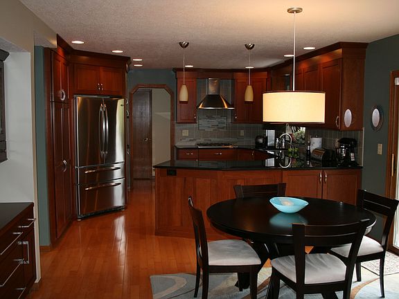 Kitchen view from Family Room